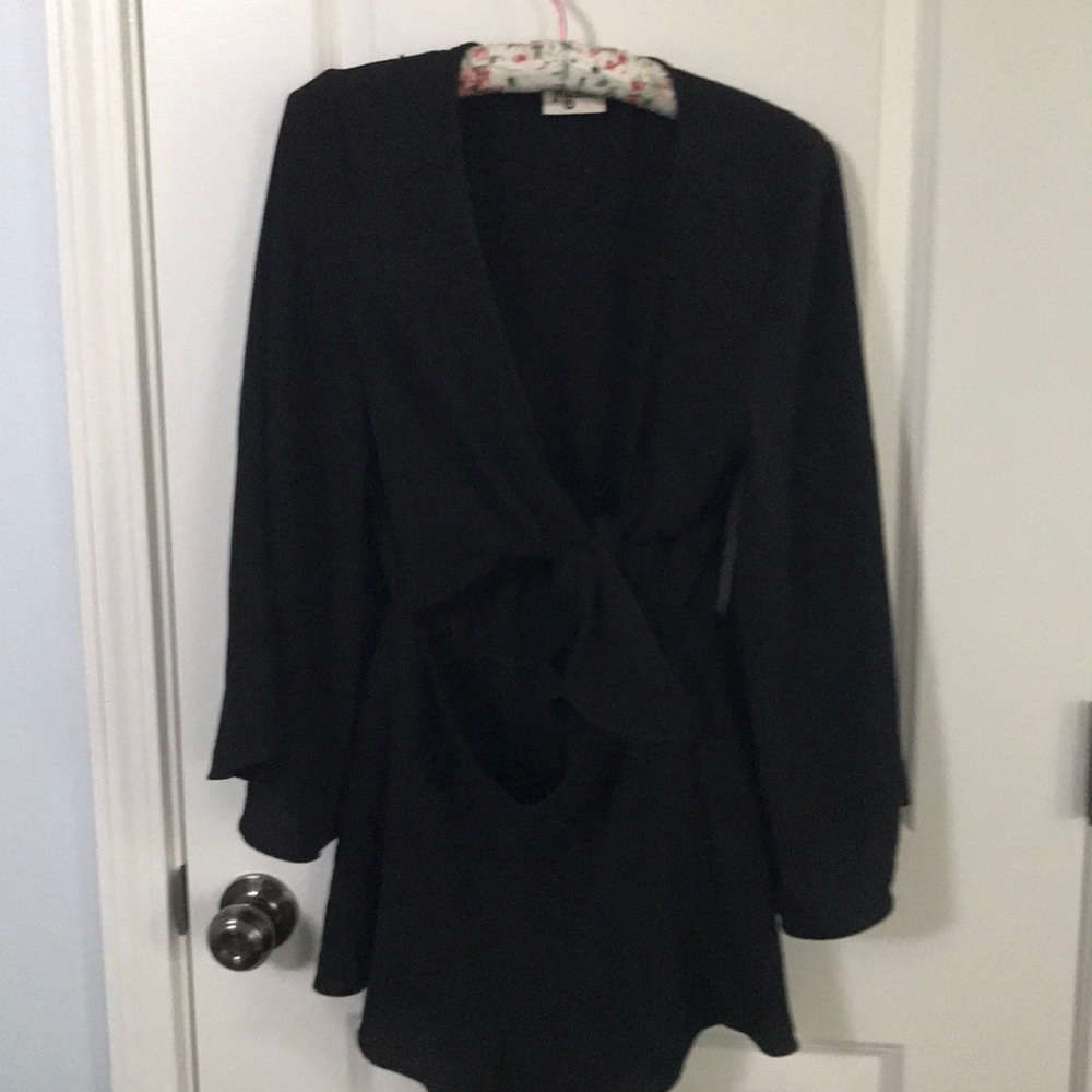 Show Me Your Mumu Black Romper